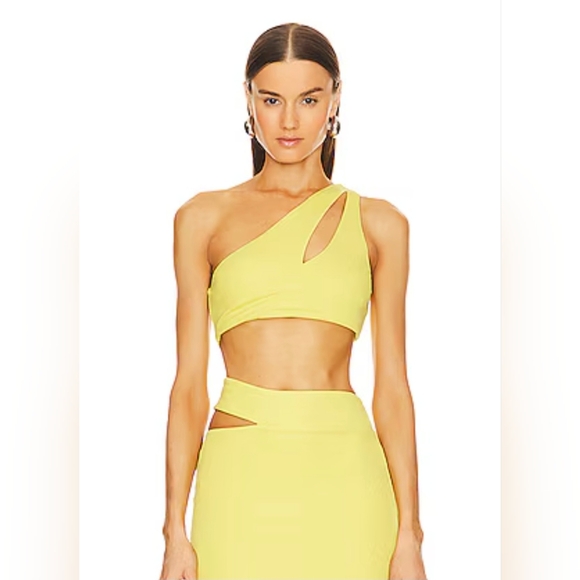 Michael Costello 2 Piece Lime Nelle Set XSmall